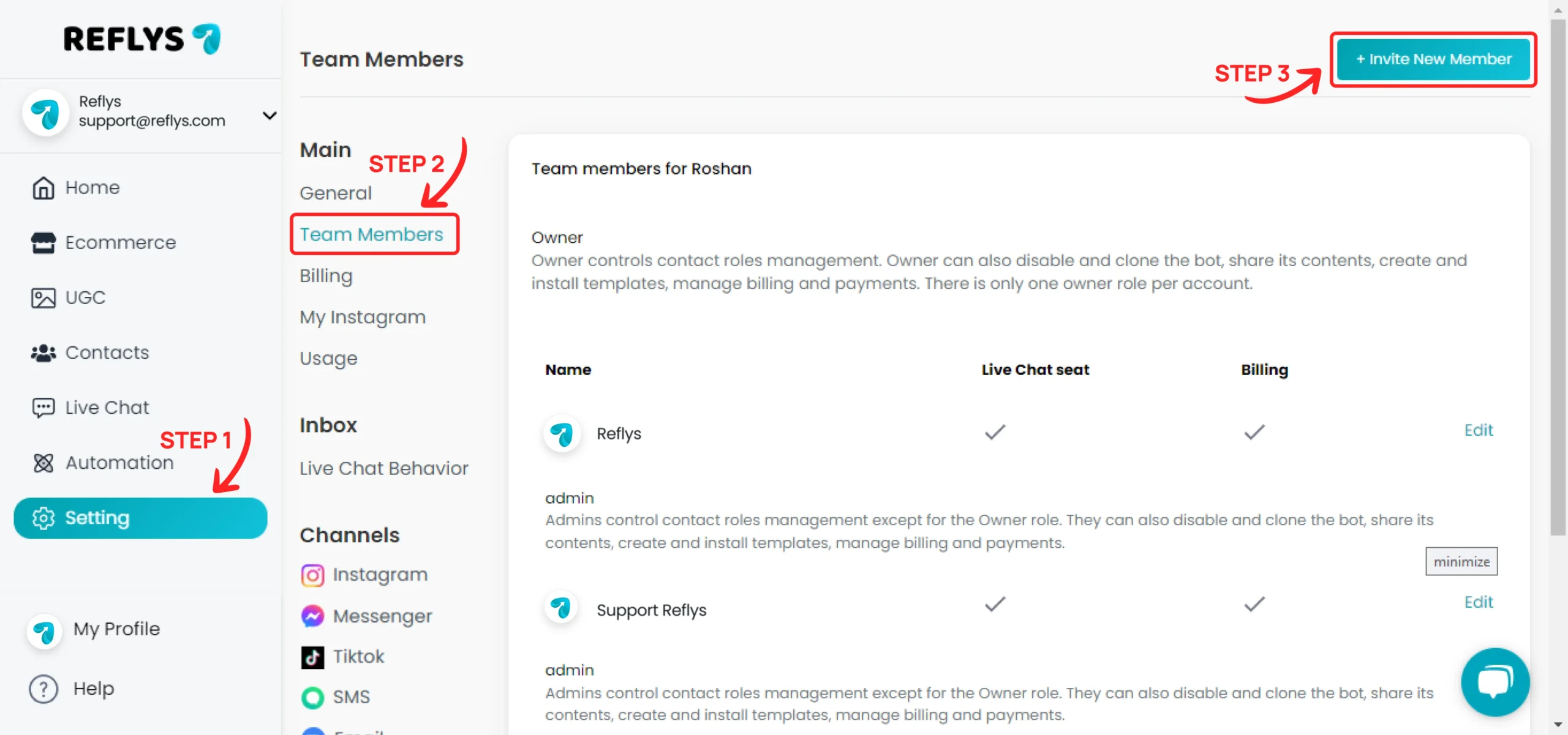 Team Members Overview