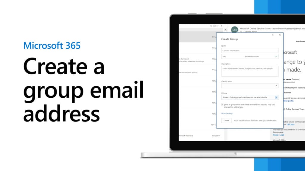 Group email in outlook
