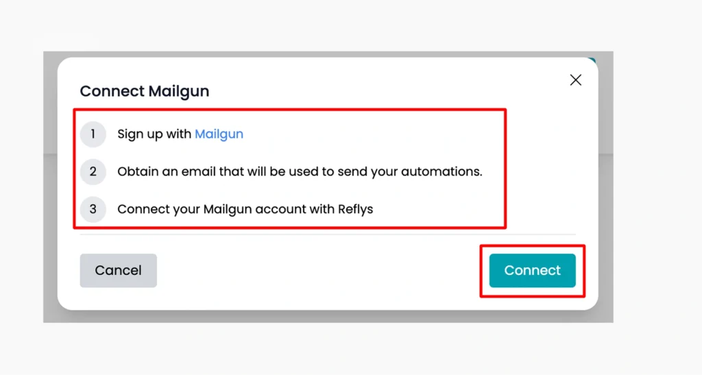 Connect Using Mailgun image