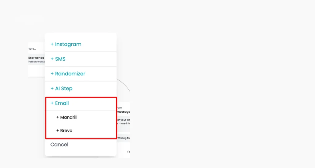 Add Email Node image