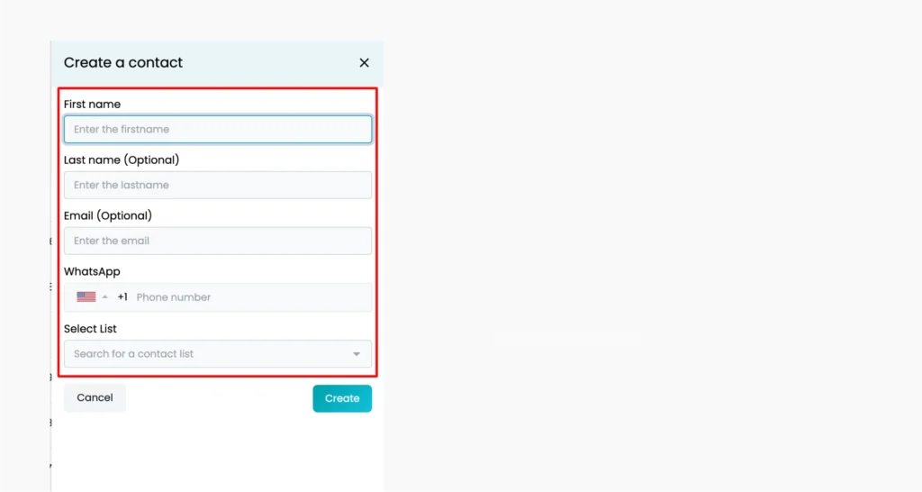 select the option image