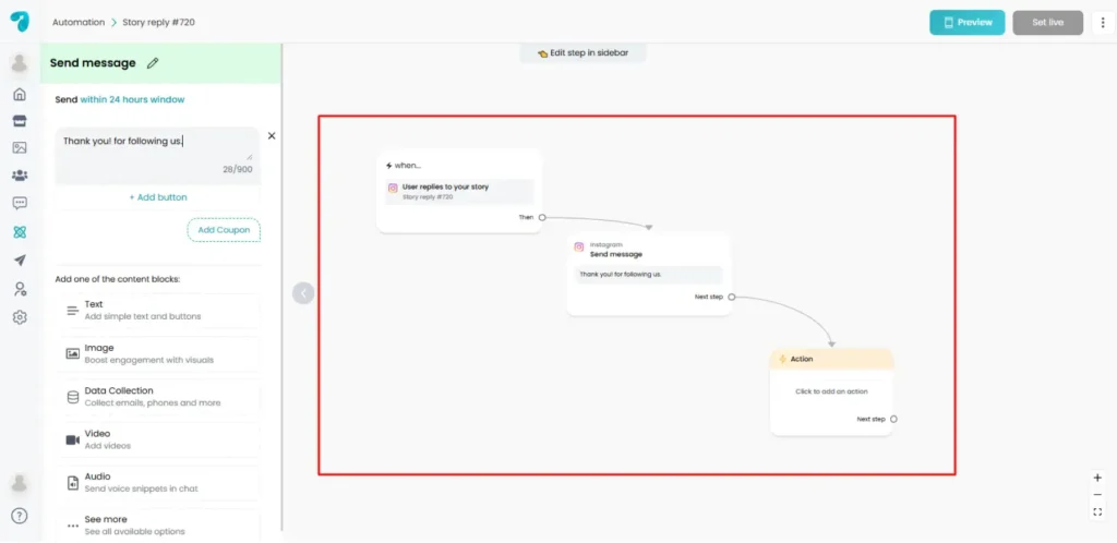 Create Flow from Trigger
