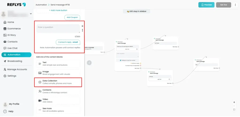 Data Collection Block of Automation