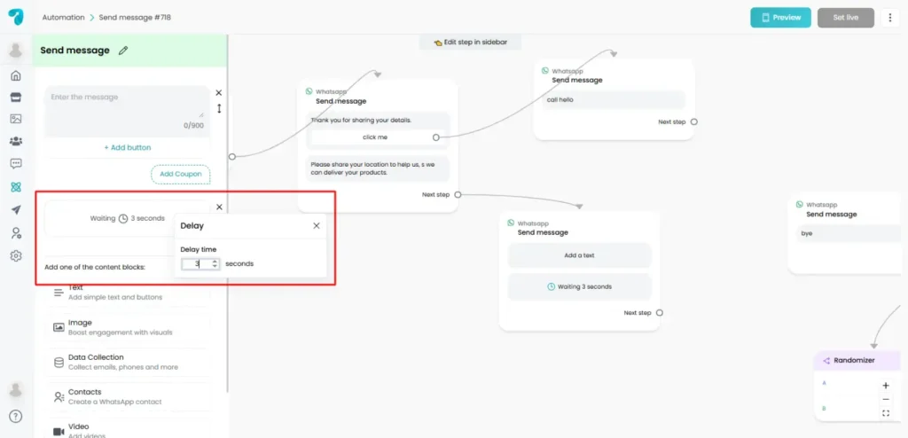 How to Use Delay Button in Reflys