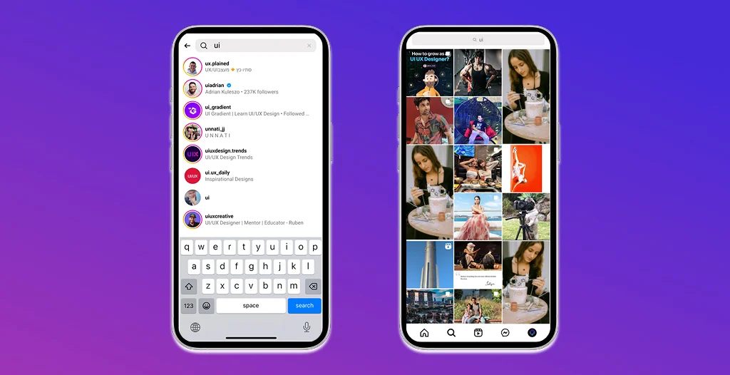 Search Instagram Account