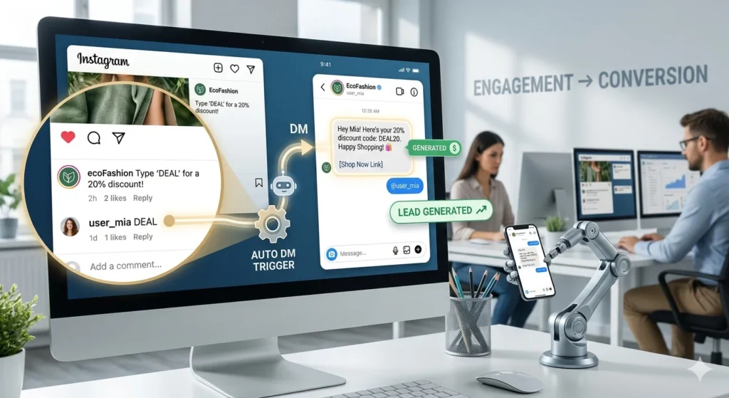 Real Example of Auto DM in Action
