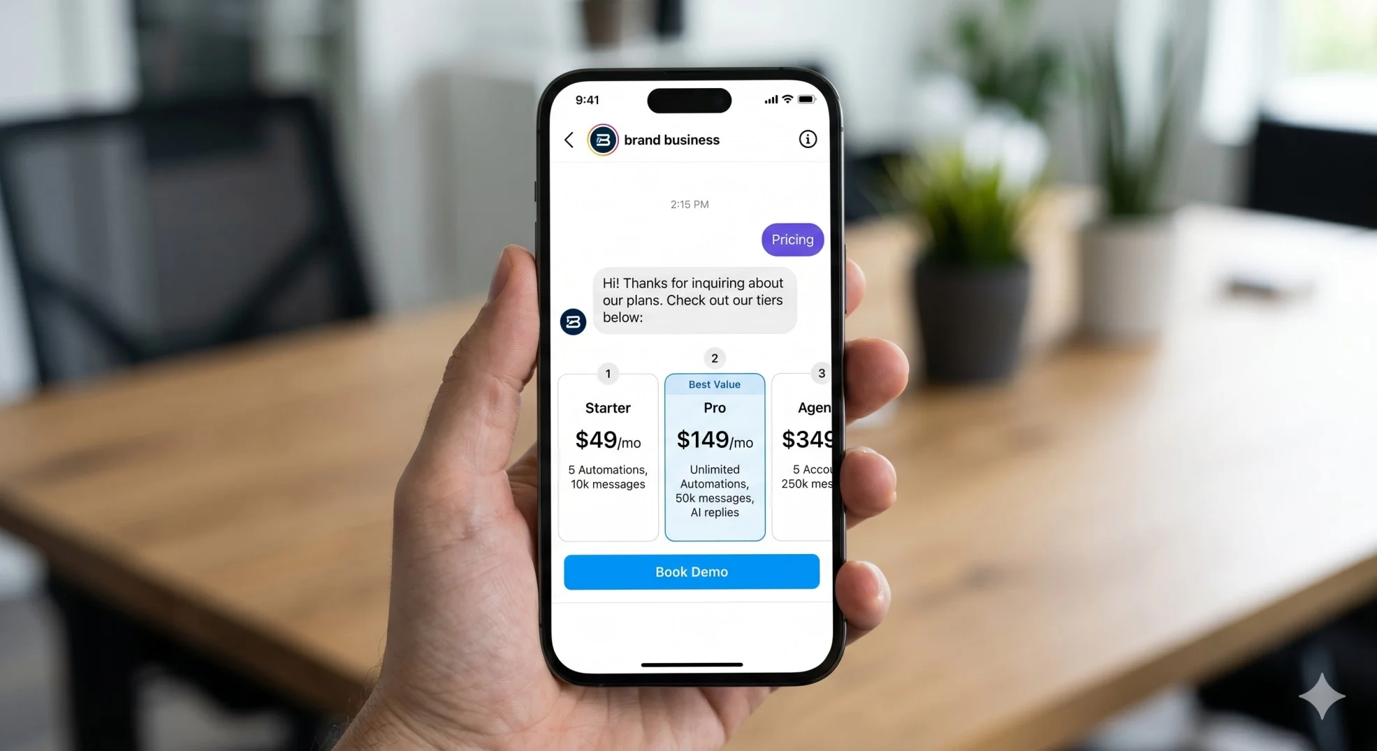 Automated Instagram DM sales funnel using Instagram marketing software