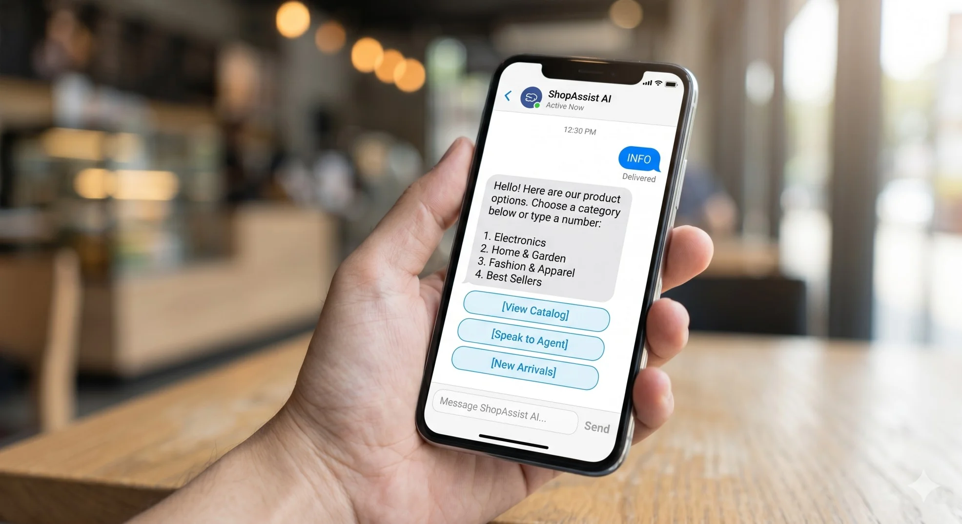 sms auto responder instant text reply workflow