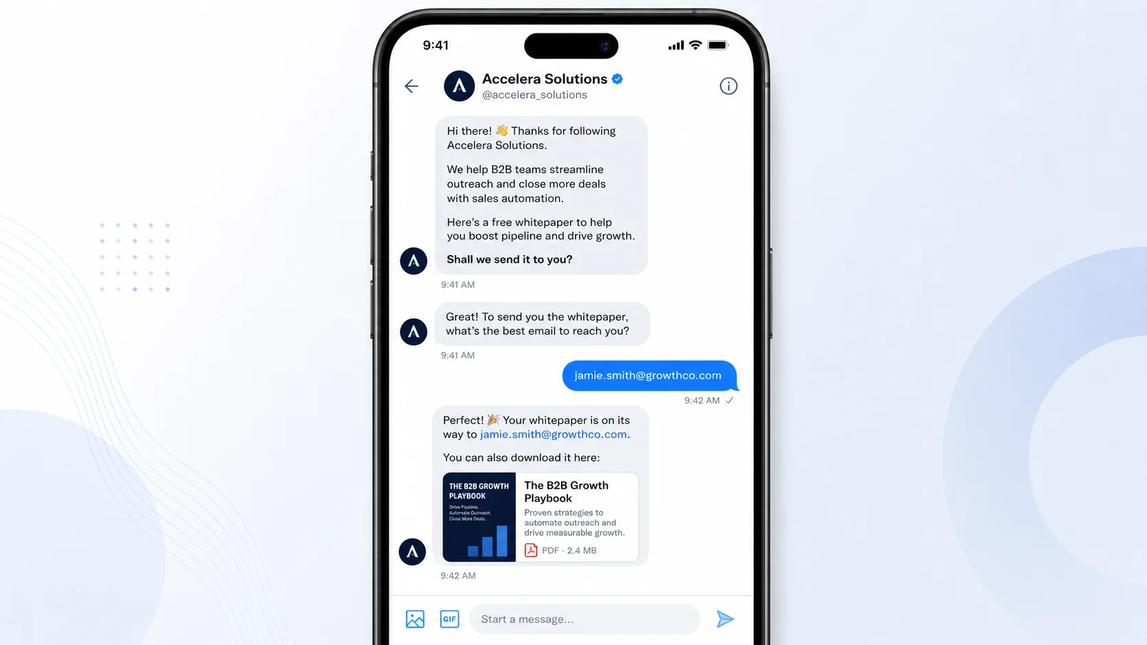Lead generation sequence using tiktok automation software