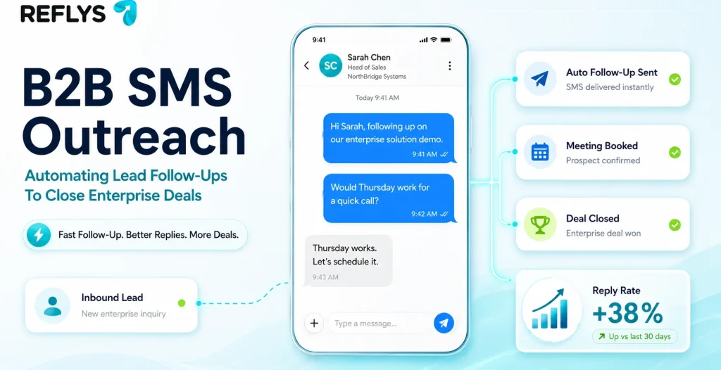 B2B SMS Outreach Automating Lead Follow-Ups to Close Enterprise Deals