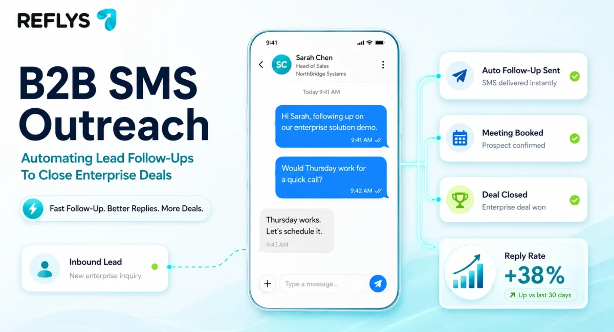 B2B SMS Outreach Automating Lead Follow-Ups to Close Enterprise Deals