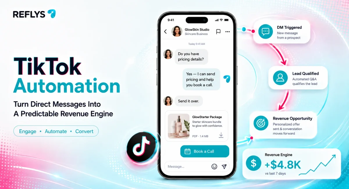 TikTok Automation Build Fast DM Funnels and Drive Sales